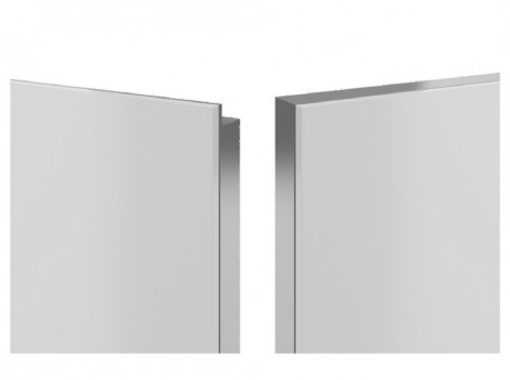 ARA Profile Usi Aluminiu Z18-Z21, 45mm, sticla aplicata