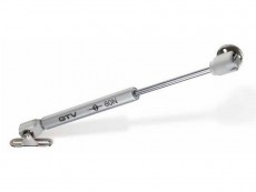 BRA Piston cu gaz 120 N, gri aluminiu