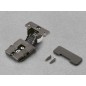 BSI Set CONECTA Titanium,acoperire 16.5mm,usi mat. lemnos