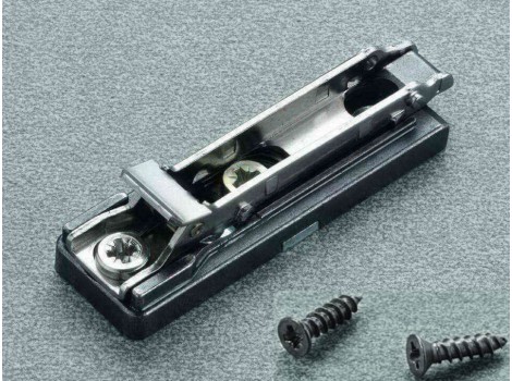 BZC Baza balama clip liniara H3mm,zamac, Titanium