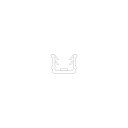 CSU Garnitura sticla 4mm grosime,negru, 3m