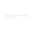 CSU Profil vertical FINE 28mm cu mascare,gri metal,3m