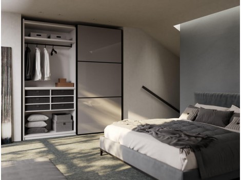 CSU Sistem culisant GLOW+ cu amortizor MAGNETIC 2 usi