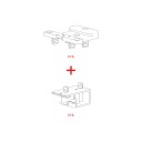 CSU Set CLIP FIX sina culisare STAR FLUID 6 bucati