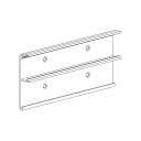 CSU Suport pazie lemn pentru sina 1280, aluminiu pregaurit