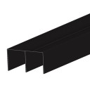 DAL Sina superioara 110 TERRA-10,alum vopsit negru,2m