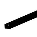DAL Profil orizontal TERRA-10,alum vopsit negru,2m