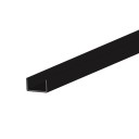 DAL Profil orizontal TERRA-19,alum vopsit negru, 2 ML