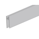 DAL Profil orizontal inferior BASE-FLOOR,anodizat,5m