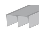 DAL Sina superioara TERRA-19,anodizat,2m