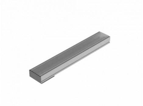 EIL Capac pentru profil LED aplicat, aluminiu anodizat