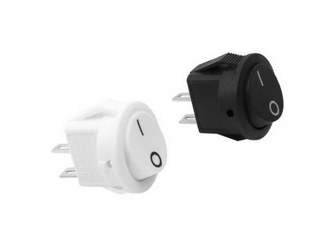 EIL Intrerupator 230V, incastrabil, alb, max 4A, D20