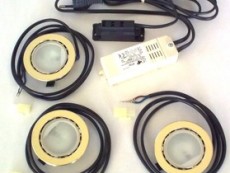 EIL Chit 3 SPOT halogen 12V auriu si alimentator