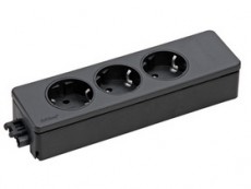 EVOline Express 907 3x250V GST18,negru,capac negru