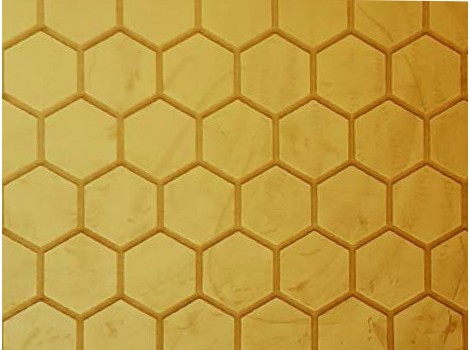FFL Folie FL COMB VELVET Curry 2600x1000x2,4 mm SA