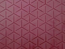 FFL Folie FL CUBE VELVET Bordeaux 2600x1000x2,4 mm SA