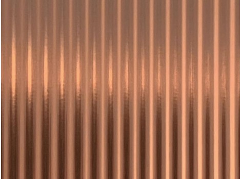 FSL Folie SL WAVE 12 Copper brushed AR 2600x1000x2 mm SA
