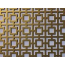 HAL Aluminiu perforat Gold GAL 05, 2000x1000x0.8mm