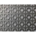 HAL Aluminiu perforat Silver SAL 05, 2000x1000x0.8mm