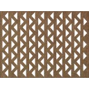 HDF Perforat GREZZO Africa, 3050x1240x3mm