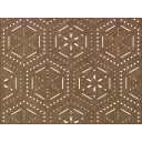 HDF Perforat GREZZO Hexatile, 3050x1240x3mm