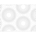 HDF Perforat LACCATO White Pandora,2800x1030x3mm