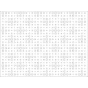 HDF Perforat LACCATO White Vega,2800x1030x3mm