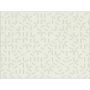 HDF Perforat LACCATO Grey Crazy Chicken,2800x1030x3mm