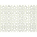 HDF Perforat LACCATO Grey Damasco,2800x1030x3mm