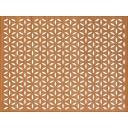 HDF Perforat LACCATO Cherry Hanna,2800x1030x3mm