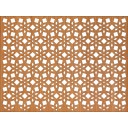 HDF Perforat LACCATO Cherry Lily,2800x1030x3mm