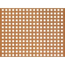 HDF Perforat LACCATO Cherry Quadro8-14,2800x1030x3mm