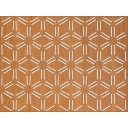 HDF Perforat LACCATO Cherry Snowflakes,2800x1030x3mm