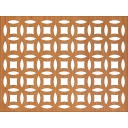 HDF Perforat LACCATO Cherry Susanna,2800x1030x3mm