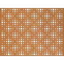 HDF Perforat LACCATO Cherry Titan,2800x1030x3mm