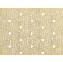 HDF Perforat LACCATO Maple Stix,2800x1030x3mm