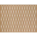 HDF Perforat LACCATO Beech Ariel,2800x1030x3mm