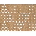 HDF Perforat LACCATO Beech Fish,2800x1030x3mm