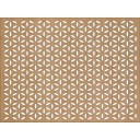 HDF Perforat LACCATO Beech Hanna,2800x1030x3mm