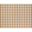 HDF Perforat LACCATO Beech Quadro8-14,2800x1030x3mm