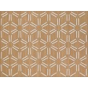 HDF Perforat LACCATO Beech Snowflakes,2800x1030x3mm