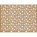 HDF Perforat LACCATO Beech Soda,2800x1030x3mm