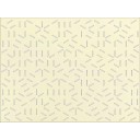 HDF Perforat LACCATO Beige Crazy Chicken,2800x1030x3mm