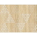 HDF Perforat LACCATO Oak Fish,2800x1030x3mm