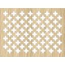 HDF Perforat LACCATO Oak Gotico,2800x1030x3mm