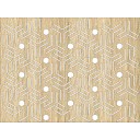 HDF Perforat LACCATO Oak Stix,2800x1030x3mm