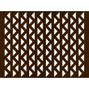 HDF Perforat LACCATO Wenge Africa,2800x1030x3mm