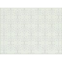 HDF Perforat LACCATO Silver Leaves,2800x1030x3mm
