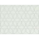 HDF Perforat LACCATO Silver Snowflakes,2800x1030x3mm