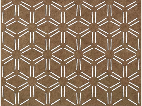 HDF Perforatia SNOWFLAKES